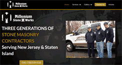Desktop Screenshot of milleniumstoneworks.com